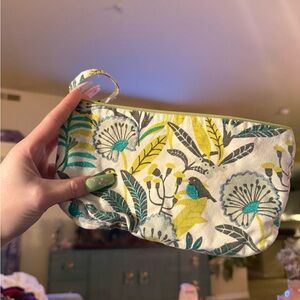 Handmade Embroidered Pouch: Avian Tropics / by brie harrison